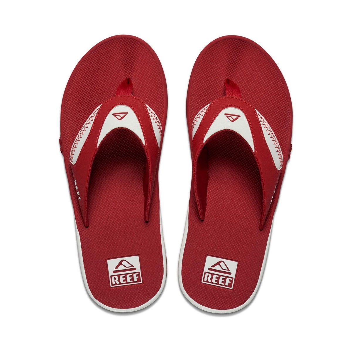 Reef Fanning Pregame Navy Red White Flip Flops CI9038 Men\'s Sz 9 Reef Fanning Pregame Mens Bottle Opener Flip Flop, Arch 11  main image 3