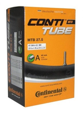 Continental Fahrradschlauch MTB 27,5 Zoll Autoventil  Fahrradschlauch