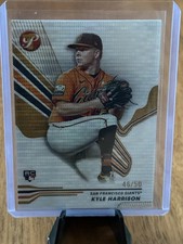 2024 Topps Pristine - Kyle Harrison #168 Gold Refractor /50 (RC)