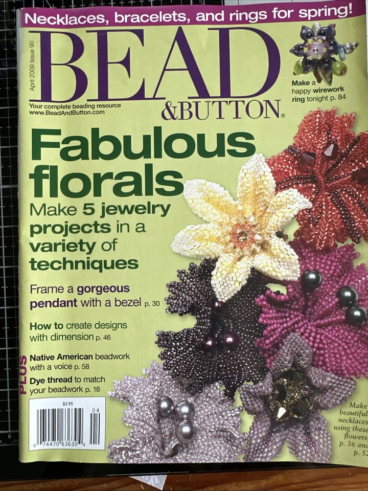 7 Beading Magazines 07 08 11 Bead & Button Creative Jewelry Bead Style Bead Uniq - Image 2 of 4
