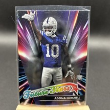 2024 Topps Chrome Football Adonai Mitchell RC #FS-25 Future Stars Colts