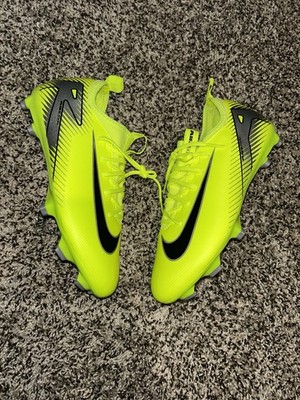 Nike Jr Zoom Mercurial Vapor 16 Mad Voltage Academy FG Cleats - Volt/Black. 6Y