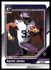 Aaron Jones 2024 Donruss Optic #128 Vikings NFL READ FREE SHIPPING AutographDen