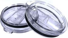 Tumbler Lids 2 Pack Replacement for 30 OZ Yeti Rambler Stainless Steel Cup
