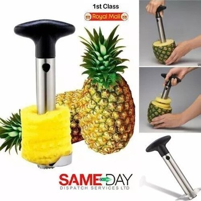 Ananas Entkerner Obstschneider Edelstahl Schäler Ringschneider Küchenwerkzeug