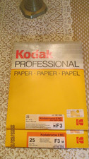 Kodak Professional Kodabrome II RC25 Black  White Photo Paper 8x10 Set of 2 NEW