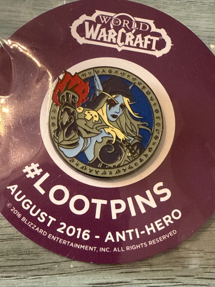World of Warcraft August 2016 Loot Crate Collectible Pin *NEW* Sealed - Image 3 of 4