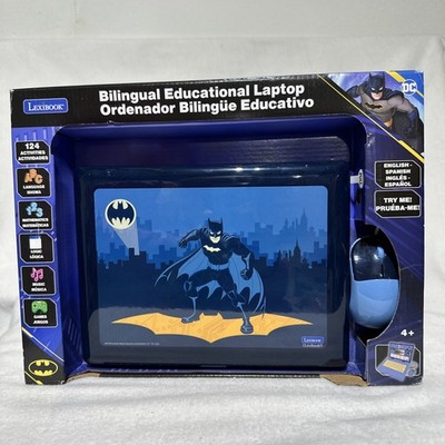 Lexibook BATMAN Billingual Education Laptop Spanish/English New