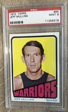 1972 Topps Basketball Jeff Mullins #85 PSA 9