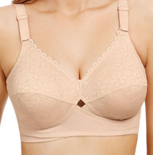 Berlei Classic Non-Wired Support Bra B510 Womens Full Cup Bra UK 44D