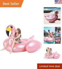 Giant XXXL Inflatable Flamingo Pool Float for Adult Fun Fast Valves Included