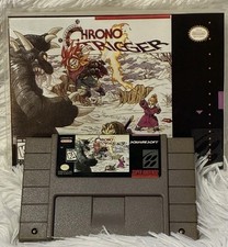 Chrono Trigger SNES Original Authentic Cart Clean Label Tested Working. Nintendo