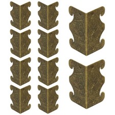 uxcell 10 Pcs Baseboard Corner Protectors, Skirting Board Corner Protector Vi...