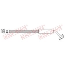 2x Bremsschlauch hinten für Audi TT FV3 FV9 | 23989560