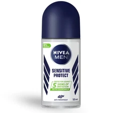 Nivea Men Sensitive Deodorant 48H 1.69 fl oz, Chamomile, 0% Alcohol