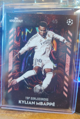 Topps Knockout UCC 2025-26 Kylian Mbappe Top Goalscorers /5