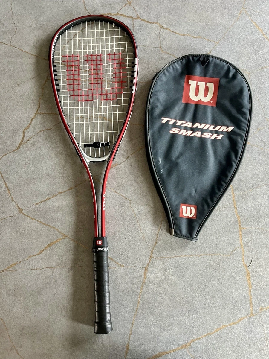 Raquette De Squash Wilson Titanium Smash Série T1 - Modèle D'occasion