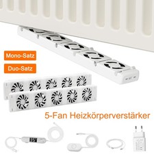 Radiator Booster Fan Heating Ventilator Save Energy & Improve Heating Efficiency