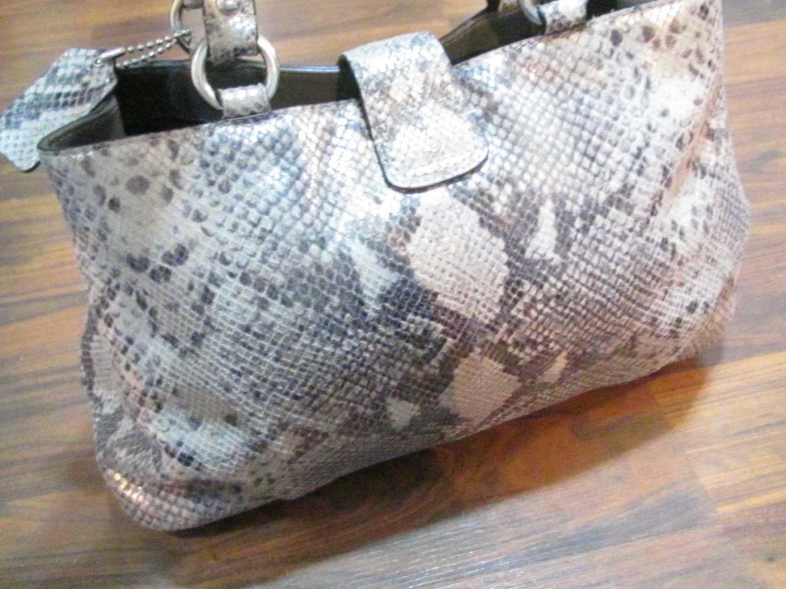 COACH E1269-F19679 PYTHON EMBOSSED LEATHER BUCKLE… - image 14