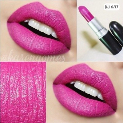  Send Ur Price?   MAC Flat Out Fabulous  Vibrant Pink Lipstick-  *No Box*