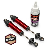 Traxxas 10962-RED - Shocks GT-Maxx Rear Aluminum Anodized w/o Sping (Sand Car)