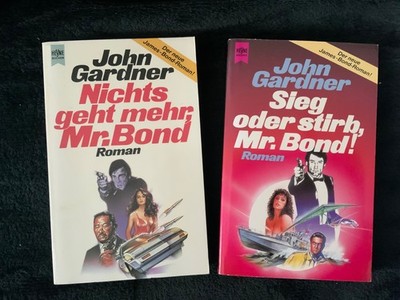 John Gardner James Bond 007 - 2 Romane