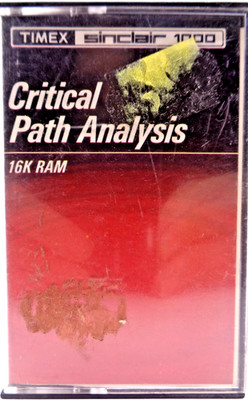 SINCLAIR ZX-81 -- CRITICAL PATH ANALYSIS (TIMEX)