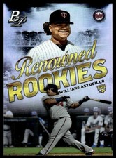 2019 BOWMAN PLATINUM RENOWNED ROOKIES WILLIANS ASTUDILLO #RR2 MINNESOTA TWINS