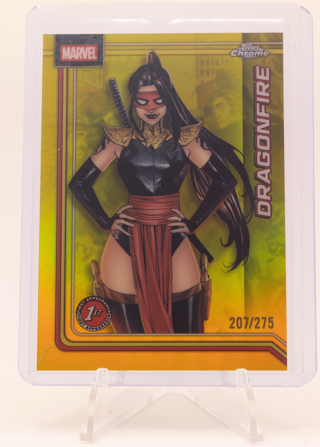 Topps Chrome Marvel Dragonfire #33 2026 1st Appearance Serial Numbered /275