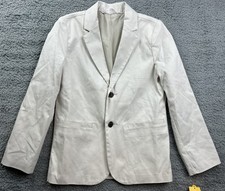 Cat Jack Boy's Size 16 Dobby Blazer Light Beige