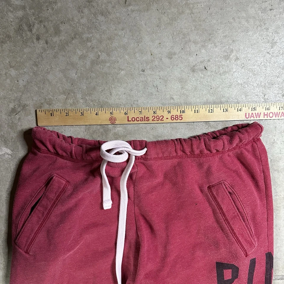 Винтажные розовые тренировочные штаны Y2k Love расклешенные мягкие горячие эластичные Victoria Secret размер S - Изображение 4 из 4