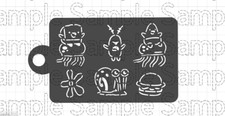 Spongebob - Face Painting STENCIL