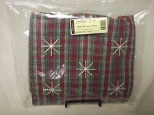 Longaberger 2009 Double Handled Holiday Tote Bag  *New with Tags* Retired