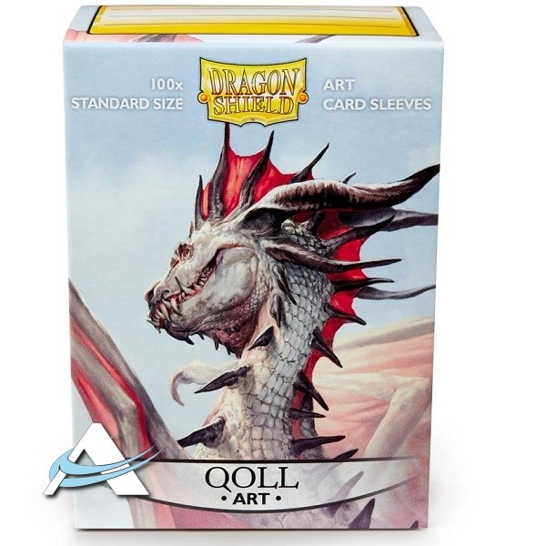 100 Bustine Protettive Standard Size Sleeves DRAGON SHIELD •Qoll ART