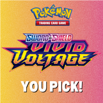 Pokemon SWSH Vivid Voltage Set Singles NEAR MINT Single Cards NM You Pick