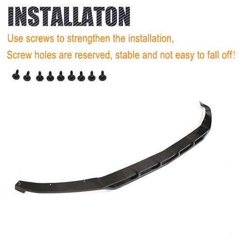 Carbon Frontspoiler Frontlippe Spoilerlippe Für Mercedes GLC X253 GLC300 2020-21 - Picture 12 of 14