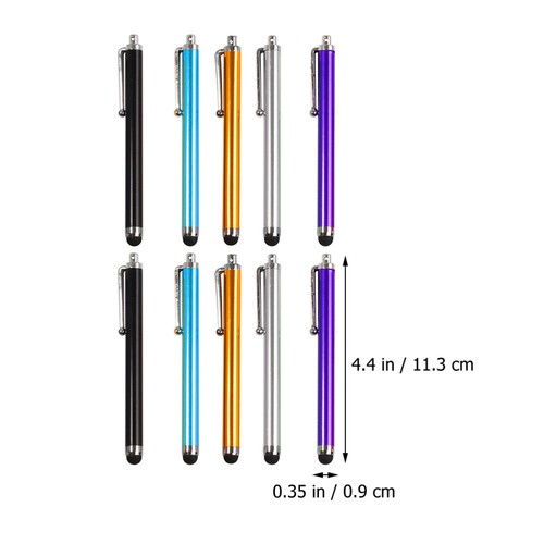 4 Count Touch Capacitive Pen Stylus for Phone Touchscreen Laptop - Zdjęcie 6 z 12
