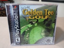 Peter Jacobsen's Golden Tee Golf (Sony PlayStation 1, 2000) Complete With Manual