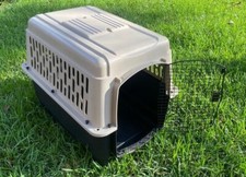 Top Paw Large Pet Crate Grey Wire Door 2 Ft H by 2ft W by 3ft D
