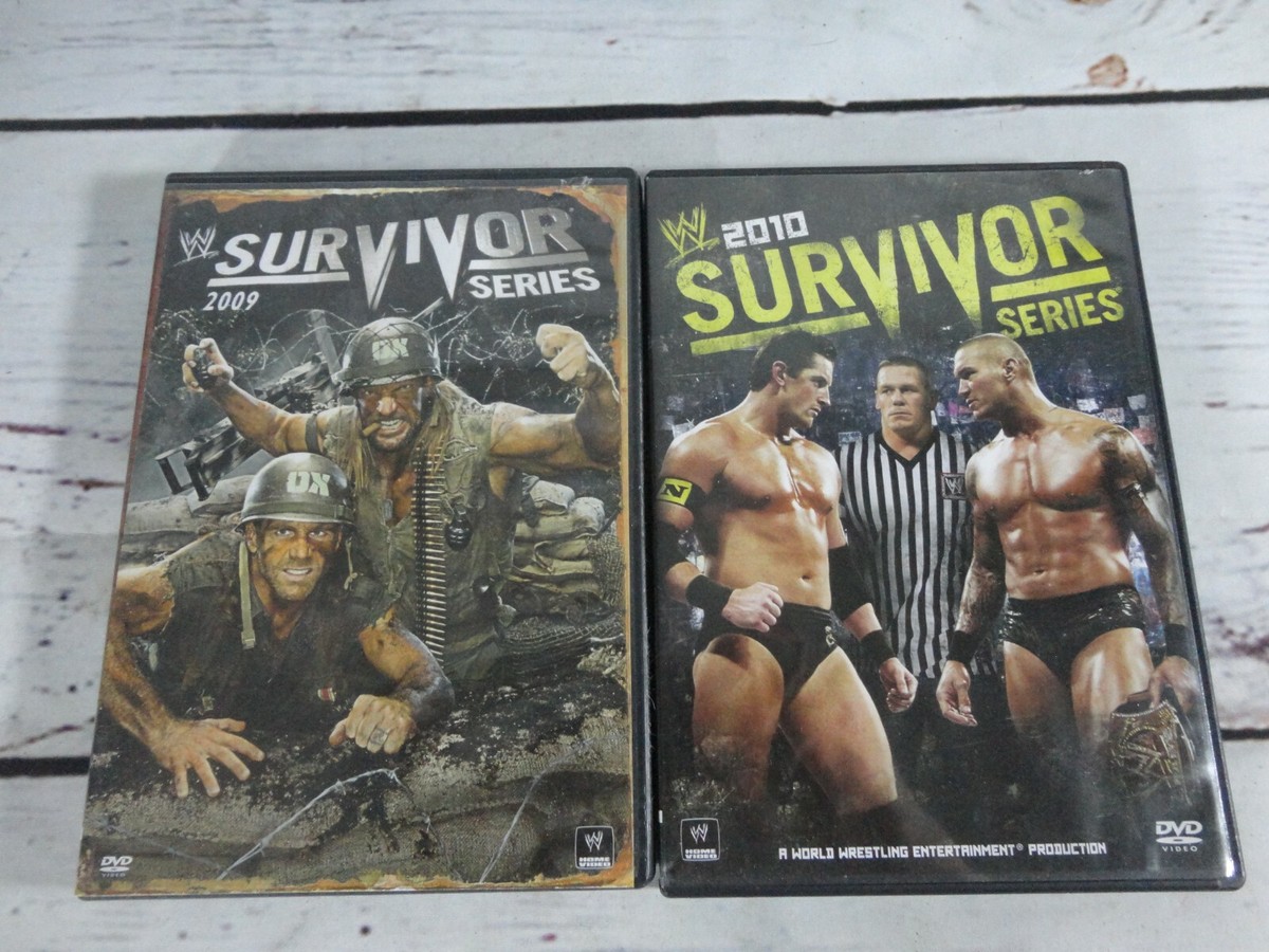 WWE Survivor Series DVD Lot!! 2009, 2010, 2011 & 2026! 5 Discs in