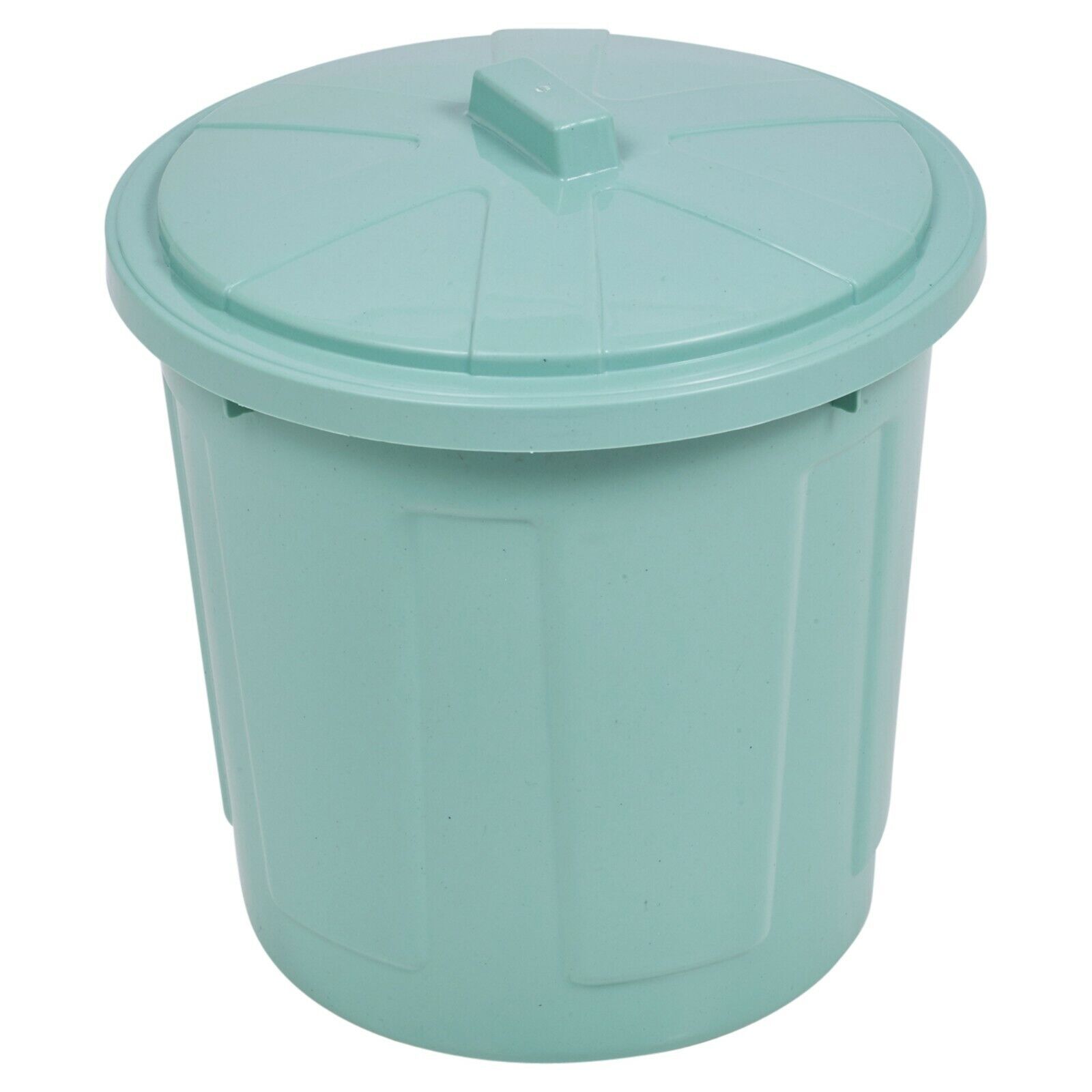 Plastic 5L Jolly Bin Waste Spinning Lock Lid Dustbin Rubbish Garbage