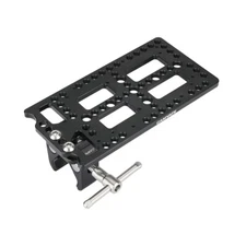 CAMVATE Battery Backboard Plate with Super Clamp fr V Lock Mount Power Splitter