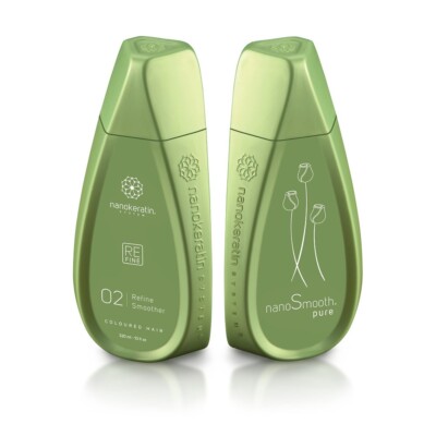 Nanokeratin System Refine Smoother für coloriertes Haar (320ml) - Summer Sale!