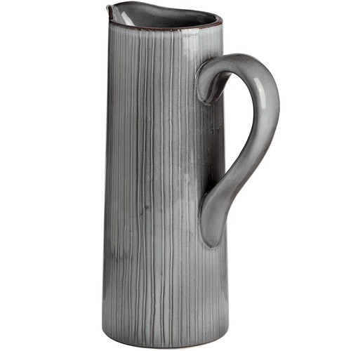 Moda Interiors Grey Ceramic Display Jug Scandinavian Elegant Decorative 32cm - Picture 3 of 6