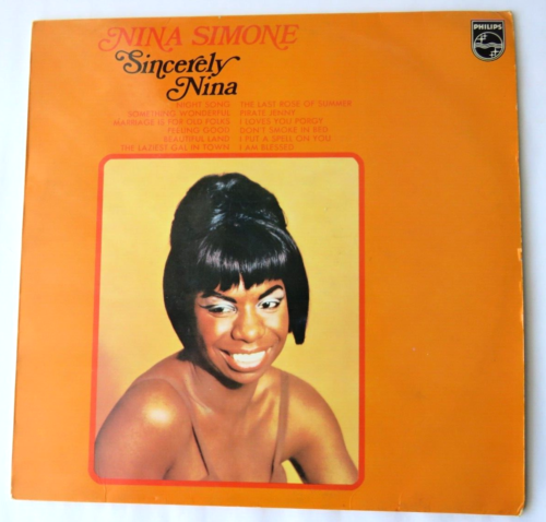 NINA SIMONE Sincerely Nina LP Philips 6850 006 - Imagen 1 de 4