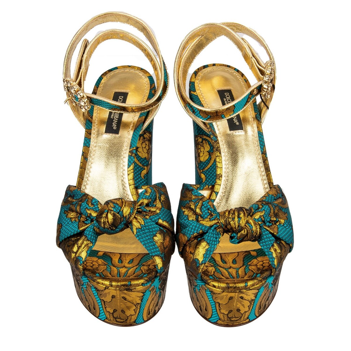 Dolce & Gabbanaヒール DOLCE-GABBANA-Baroque-Crystal-