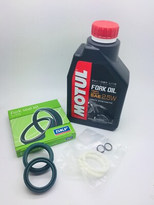 SKF Fox 40 mm Gabeln Mountainbike Gabel Dichtung Kit Aufhängung + 2,5 W Öl 1 LTR