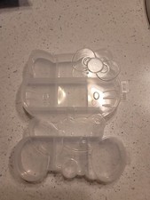 Hello Kitty Clear Plastic Jewelry/beads/charms Organizer