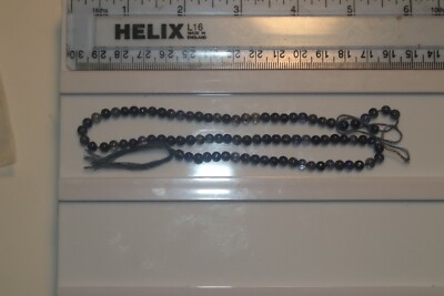 Quartz Rudiated Dark Blue 5mm  Rounds sb4