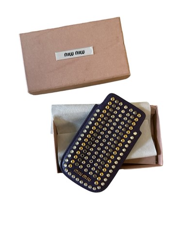 Miu Miu Leather Cellphone Case